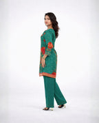 Muslin Floral Print Cord-set