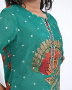 Muslin Floral Print Cord-set