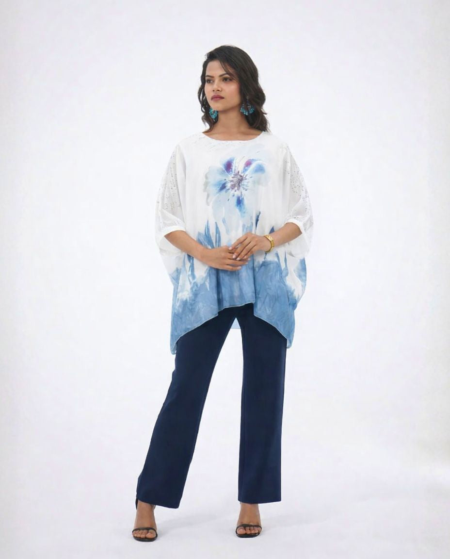 Taupe Structured Trousers