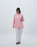 Charming Pink Cotton Top
