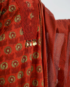 Earthy Rust cotton set