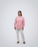 Charming Pink Cotton Top