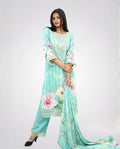 Pastel Floral Print  Kurta  Set