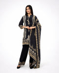 Black Crepe Cord-set