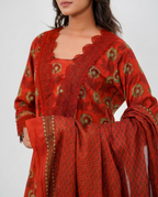 Earthy Rust cotton set