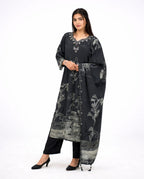 Black Georgette Kurta set
