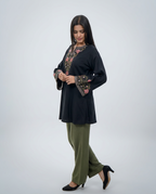 Classic Black Cotton Top