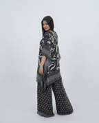 Muslin Printed Kaftan Cord-set