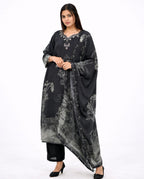 Black Georgette Kurta set