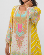 Yellow Muslin Kurta set