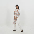 White Embroidered Kurta Set