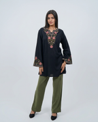 Classic Black Cotton Top