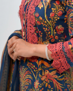 Navy Color Kurta Set