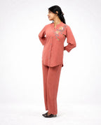 Peach Beed Cord-set