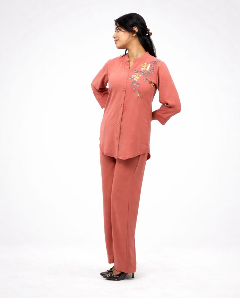 Peach Beed Cord-set