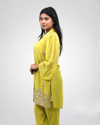 Ombre Crepe Cord-set
