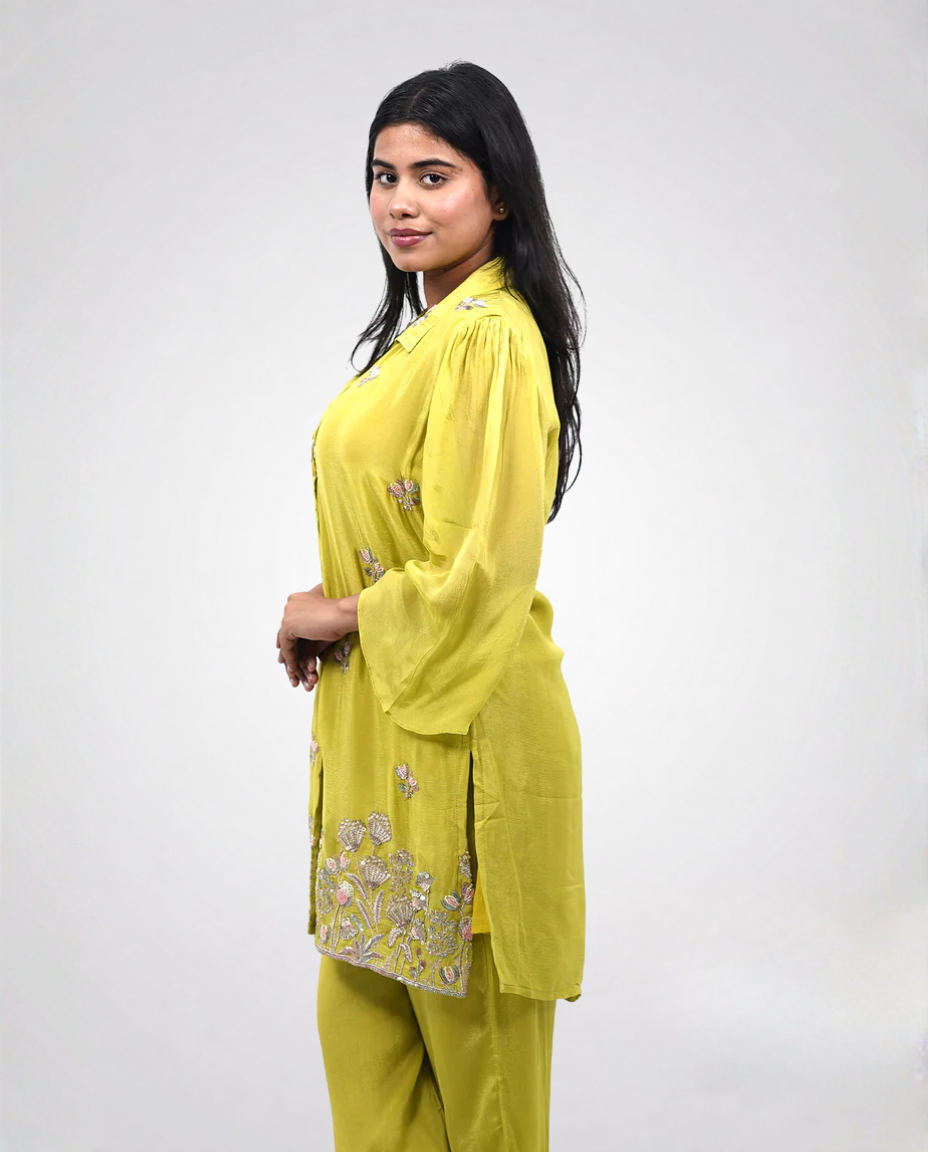 Ombre Crepe Cord-set