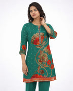 Muslin Floral Print Cord-set