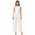 Luxe Cutwork Stretch Ankle Bottom