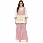 Rosé Lacework 3-Piece Cord-set