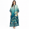 Azure Bloom Shefon  Cord-set