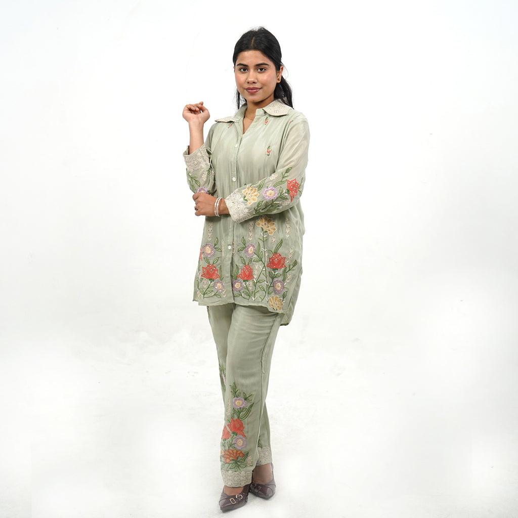 Pista Crepe Cord-set