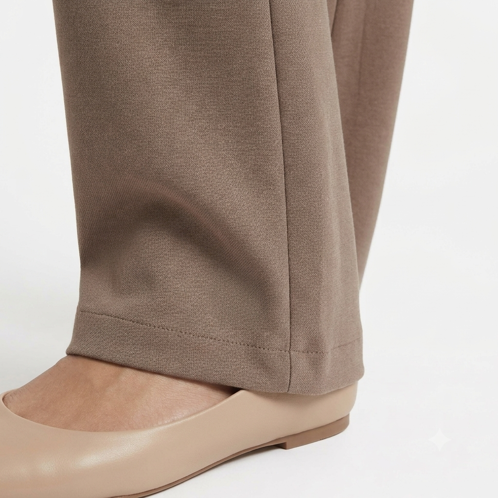 Timeless Soft Taupe Formal Trousers