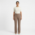 Timeless Soft Taupe Formal Trousers