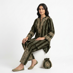 The Olive Heirloom Velvet Cord-set