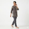 Earthy Patchwork Charm Top