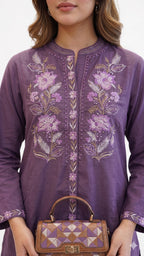 Embroidered Cotton Tunic Top