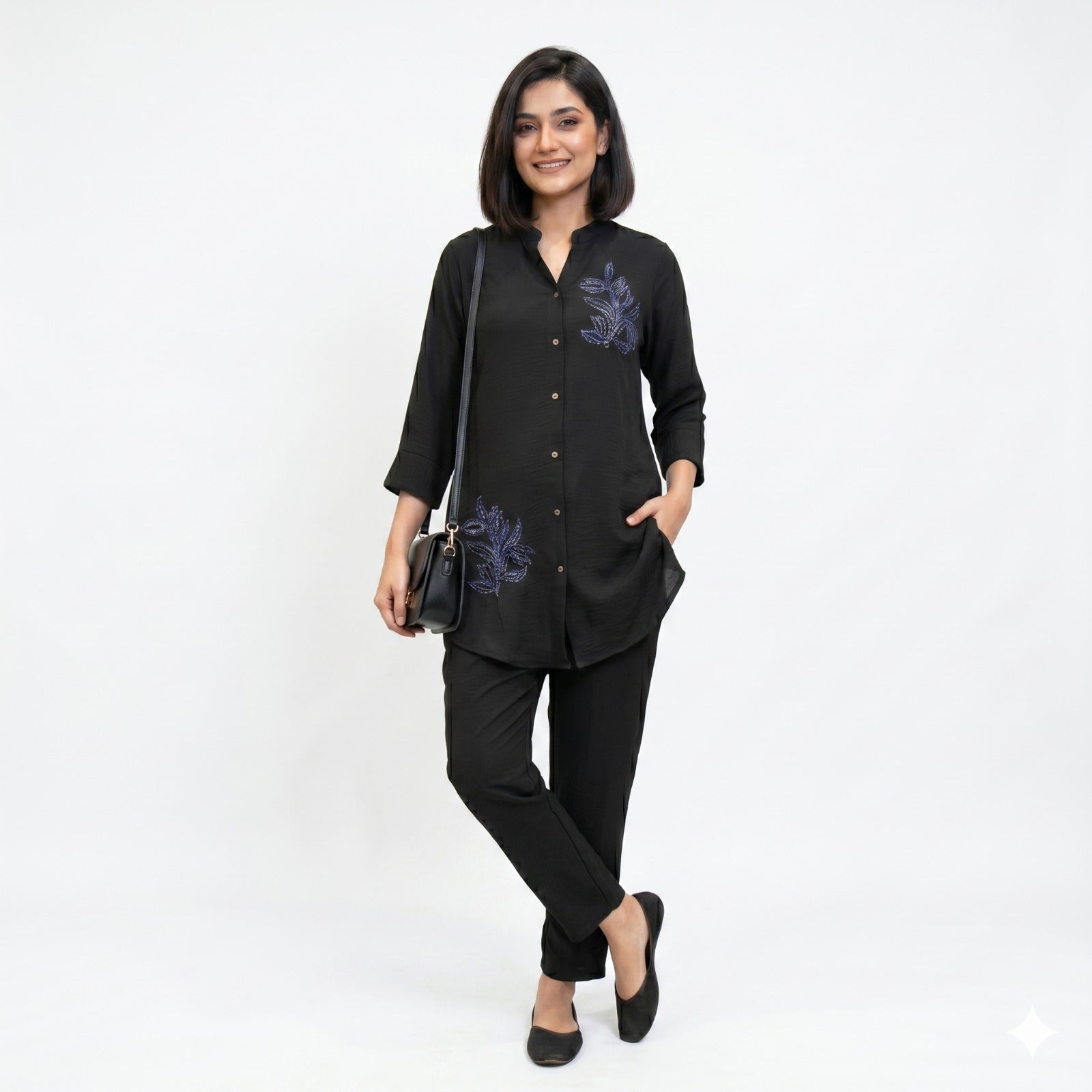 Midnight Leaf Lounge Cord-set