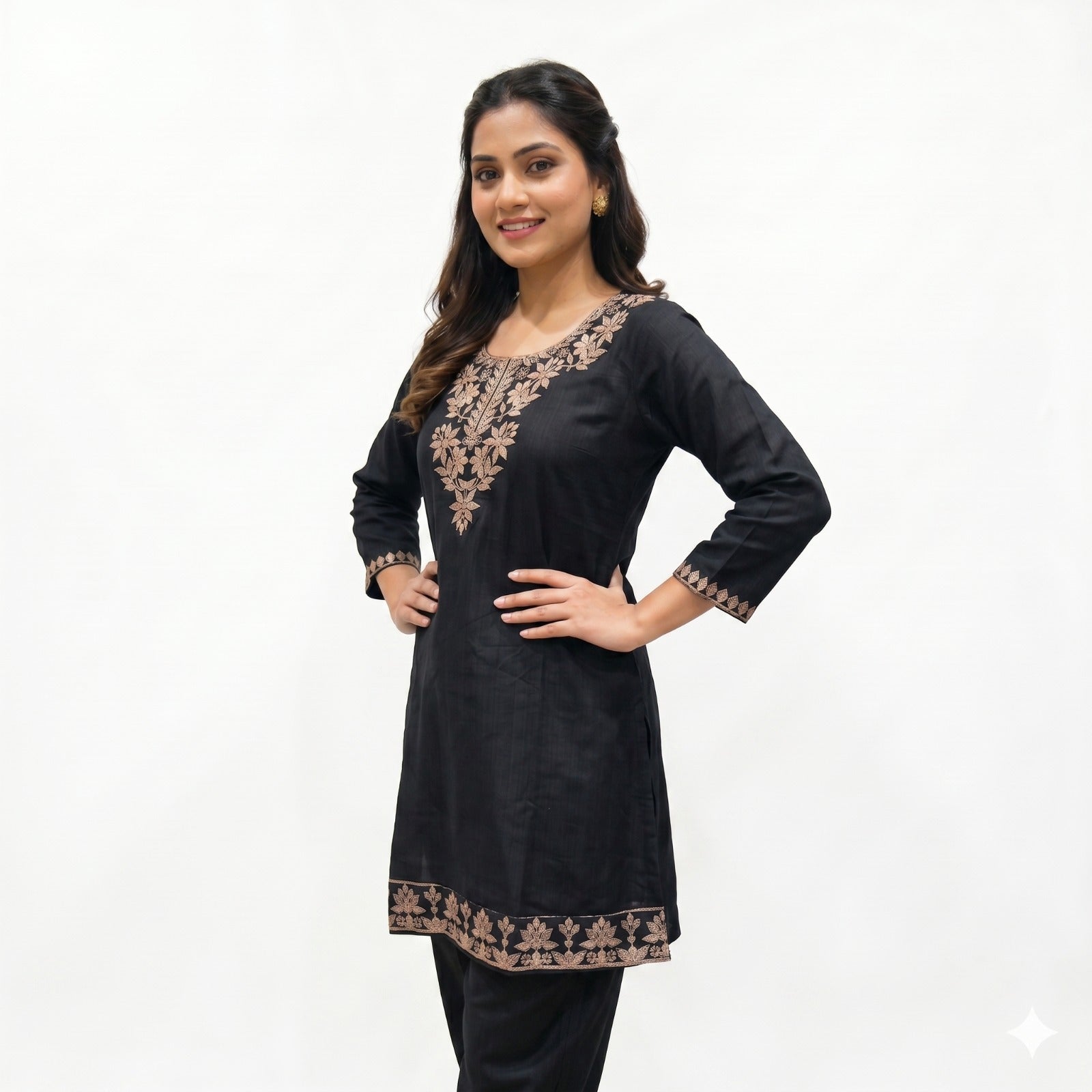 Noir Threadwork Elegance Cord-set