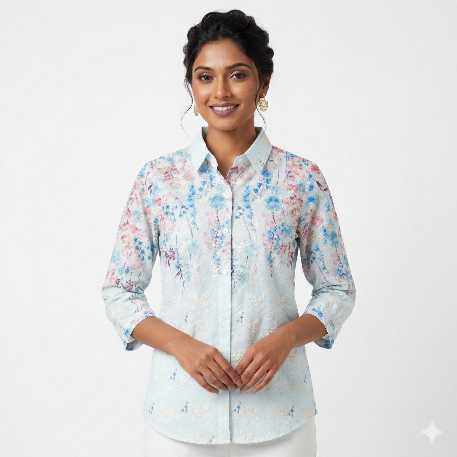Bloom Grace Cotton Shirt Top