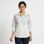 Bloom Grace Cotton Shirt Top