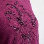 Plum Blossom Elegance Formal Top