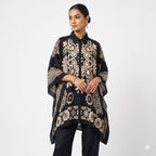 Golden Noir Kaftan Top
