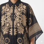Golden Noir Kaftan Top