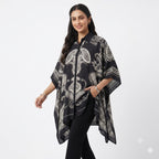Midnight Paisley Kaftan Top