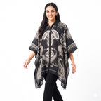Midnight Paisley Kaftan Top