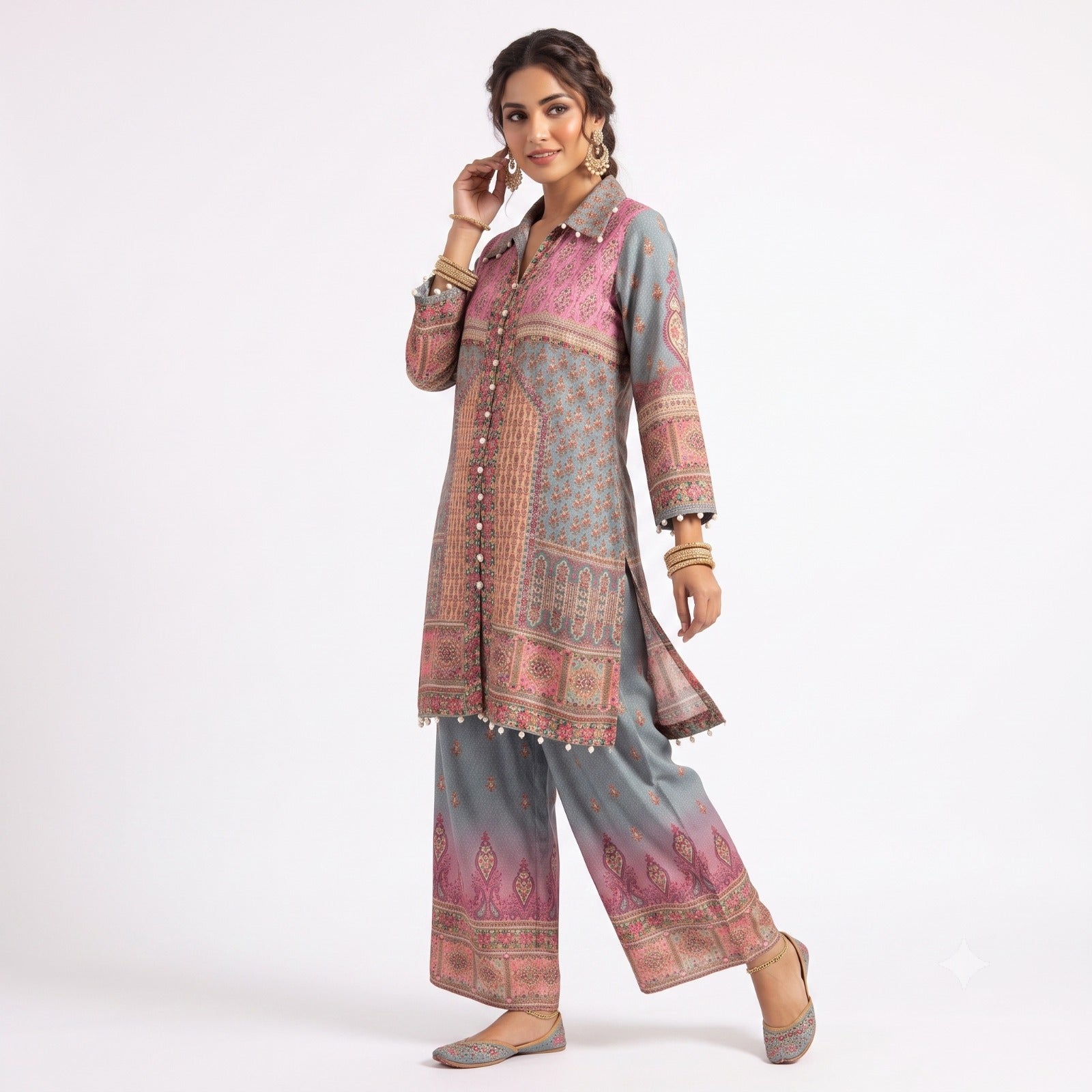 Blush Mist Heritage Cord-set