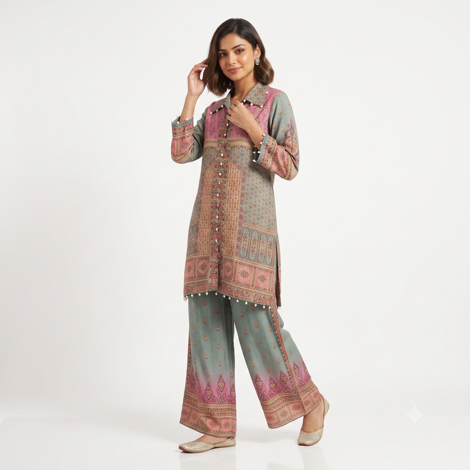 Blush Mist Heritage Cord-set