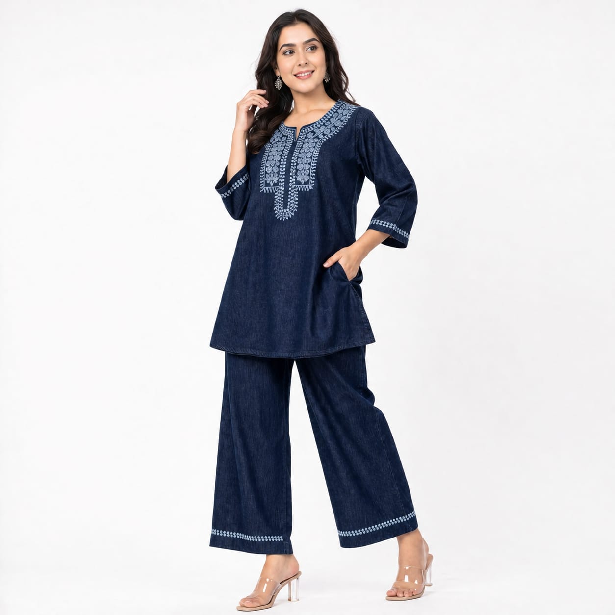 Indigo Heritage Denim Cord-set