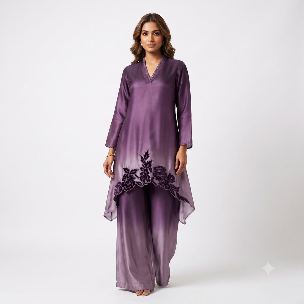 Plum Blossom Grace Cord-set