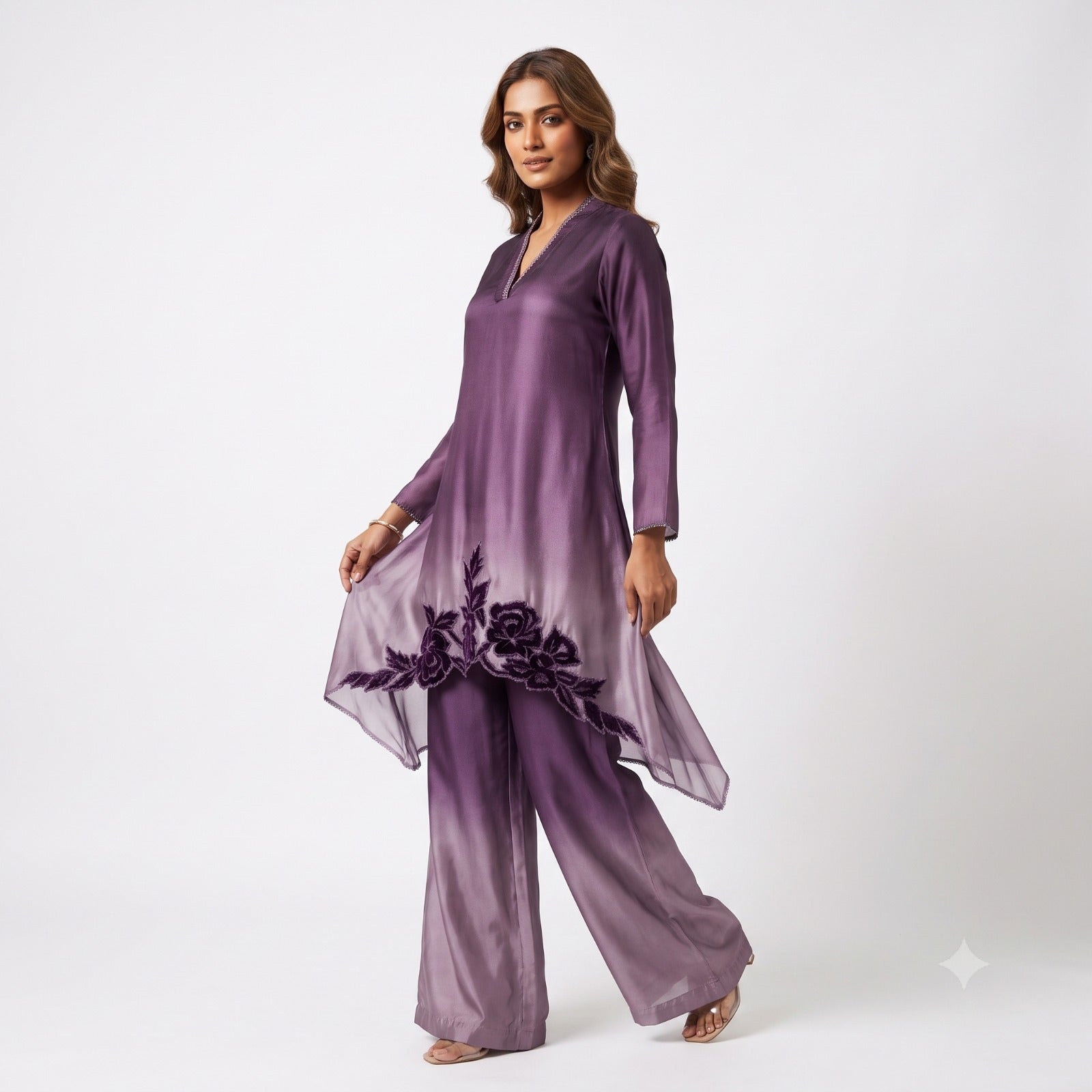 Plum Blossom Grace Cord-set