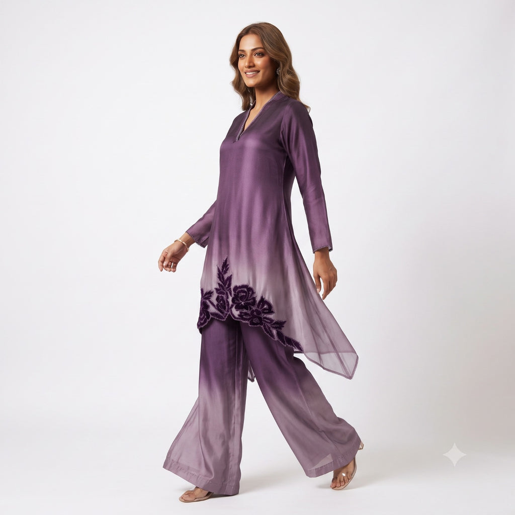 Plum Blossom Grace Cord-set
