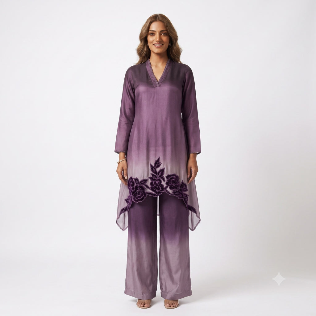 Plum Blossom Grace Cord-set