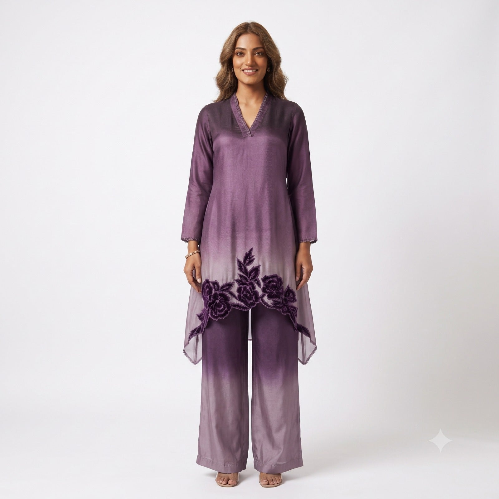 Plum Blossom Grace Cord-set