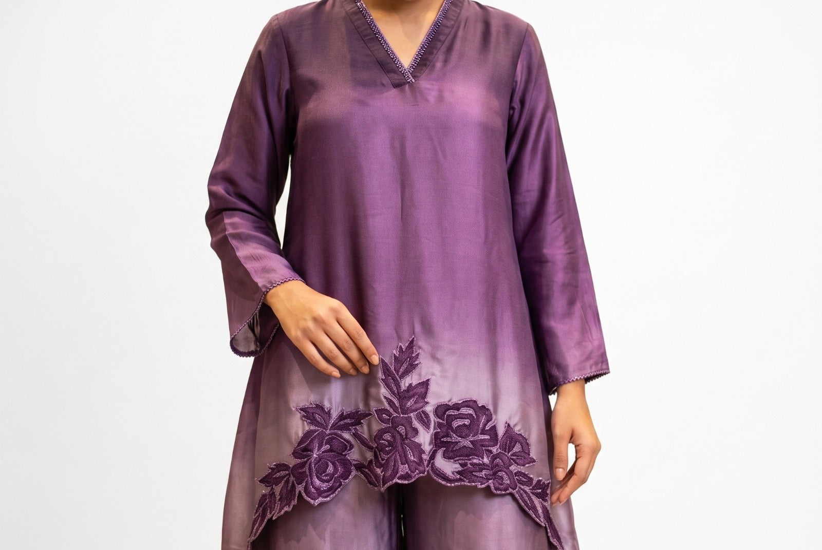 Plum Blossom Grace Cord-set