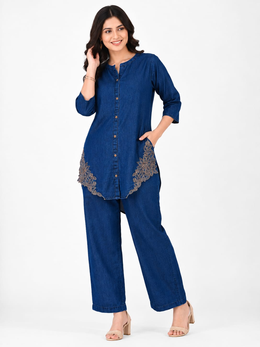 Indigo Heritage Denim Cord-set